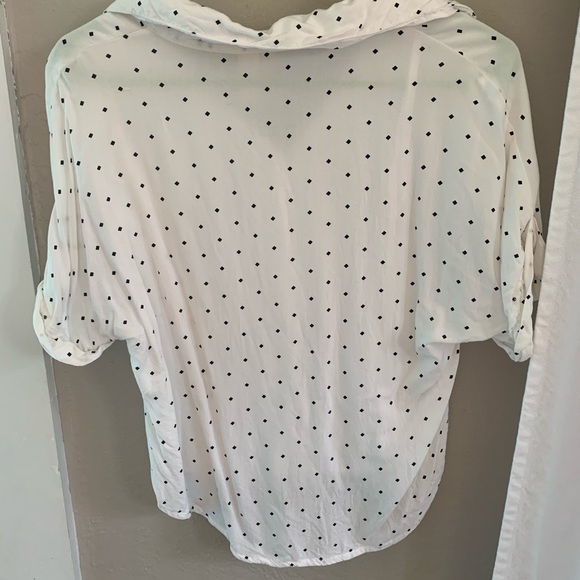 Polka dot button up - Picture 3 of 3